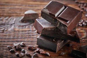 chocolat noir, un des aliments pas si healthy que ça