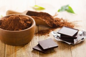 Le chocolat noir est très enrichi en flavonoides